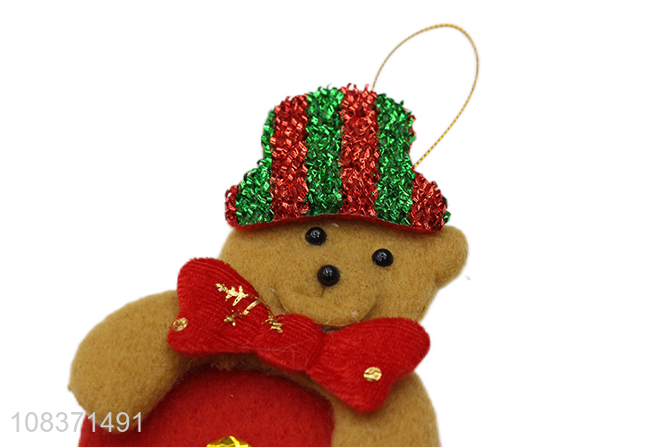 Yiwu wholesale cute Christmas pendant holiday hanging ornaments