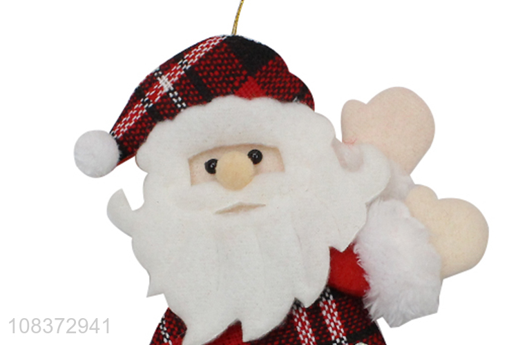 Wholesale Cartoon Santa Claus Christmas Tree Hanging Decoration