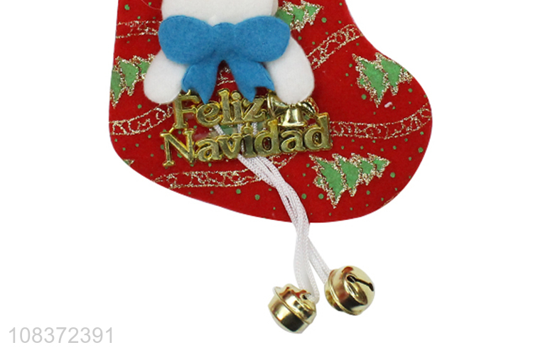 Popular Christmas Tree Decoration Hanging Christmas Sock