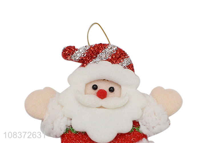 High Quality Cute Santa Claus Hanging Ornament For Christmas