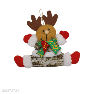 Cartoon Christmas Elk Hanging Decoration For Christmas