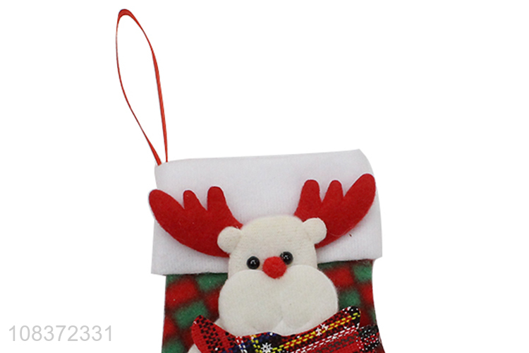 Popular Christmas Decoration Christmas Socks Gift Bag