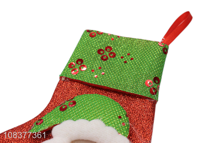 China factory cute santa claus christmas socks for sale