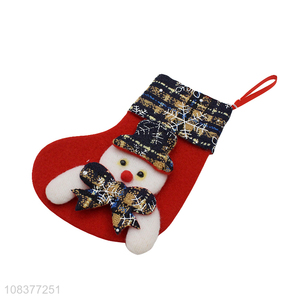 Hot products snowman christmas socks hanging ornaments