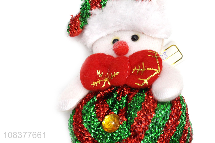 China products snowman shape hanging ornaments for christmas