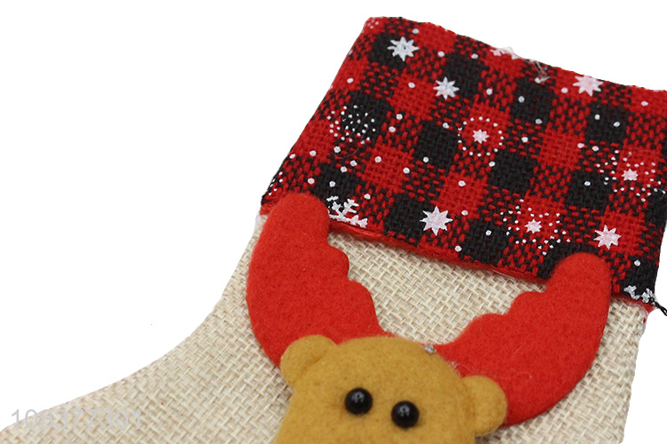 Wholesale from china hanging christmas socks for decoration