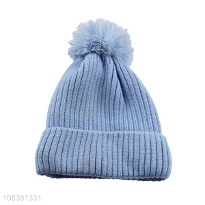 Top Quality Fashion Beanie Knitted Hat For Children