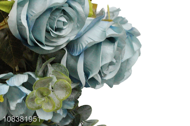 Low price plastic natural simulation flower for decoration