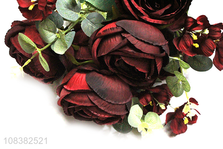 Good sale 9heads artificial flower fake flower wholesale