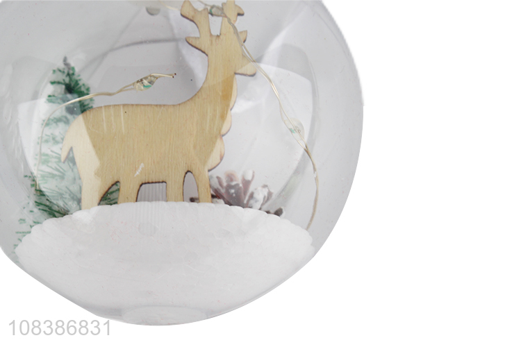 Wholesale plastic christmas ball christmas party hanging ornaments