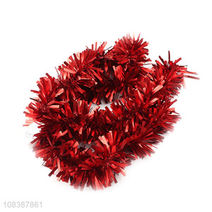 Bottom price hanging glitter tinsel garland Christmas decoration supplies