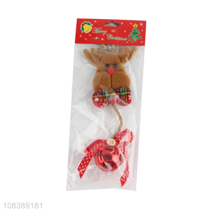 Fashion Christmas Non-Woven Hanging Ornaments With Bell