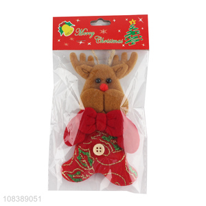 Cute Christmas Elk Non-Woven Hanging Ornament For Christmas