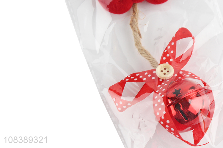 Cute Snowman Christmas Hanging Ornament With Bells