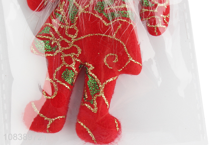 Good Price Santa Claus Doll Hanging Ornament For Sale