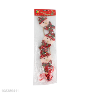Popular String Christmas Hanging Ornaments With Small Bell