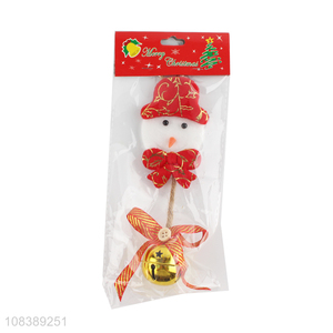 Wholesale Cute Christmas Decorative Pendant With Bells