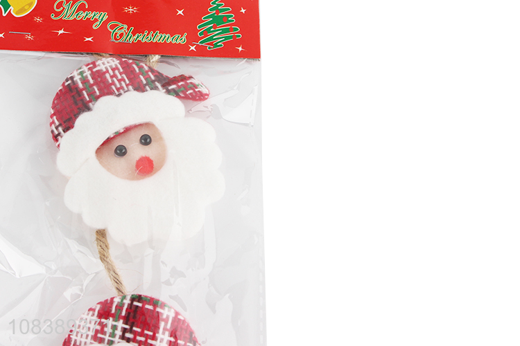 Cute Santa Claus String Hanging Ornaments For Christmas