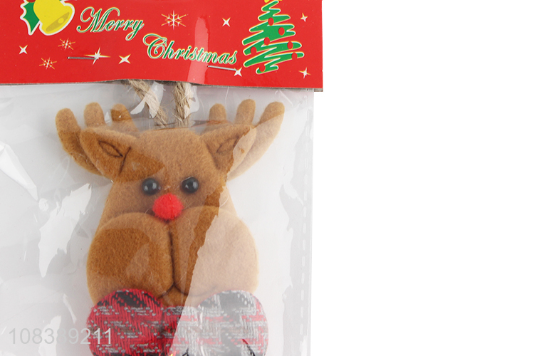 Cute Christmas Hanging Decoration With Bell For Sale
