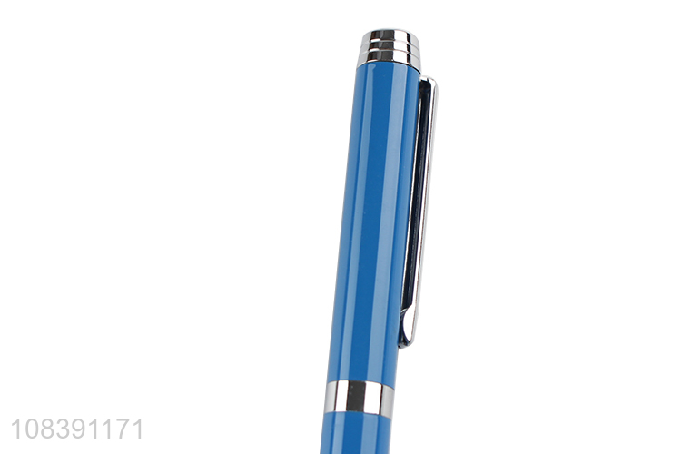 Wholesale stylish ballpoint pen retractable metal ball pen for students