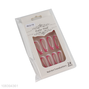 New arrival ballerina false nails press on fake nails for ladies