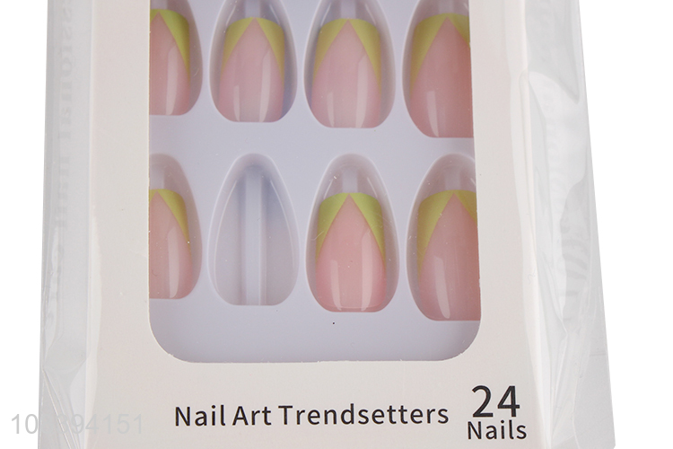 China supplier short false nails hand painted fake nails wholesale