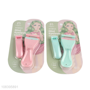 China supplier mini <em>eyelash</em> <em>curler</em> set portable makeup tools