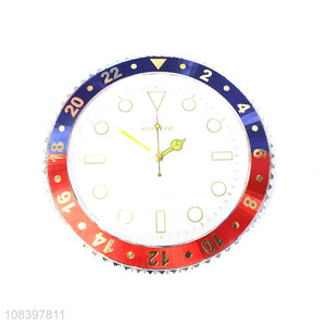 Yiwu Market Wholesale Creative Metal Wall Clock Home Decoration