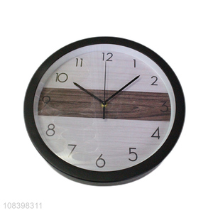 China wholesale plastic quartz wall clock home decoration