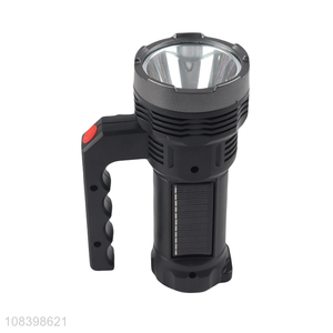 Wholesale usb charging super bright cob led flashlight portable searchlight