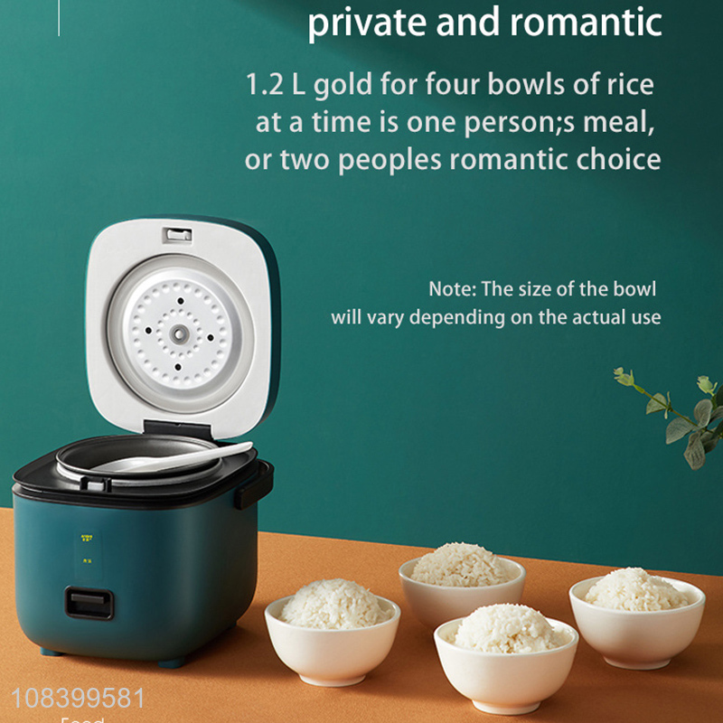 Good quality mini electric rice cooker button start 1.2L 200W