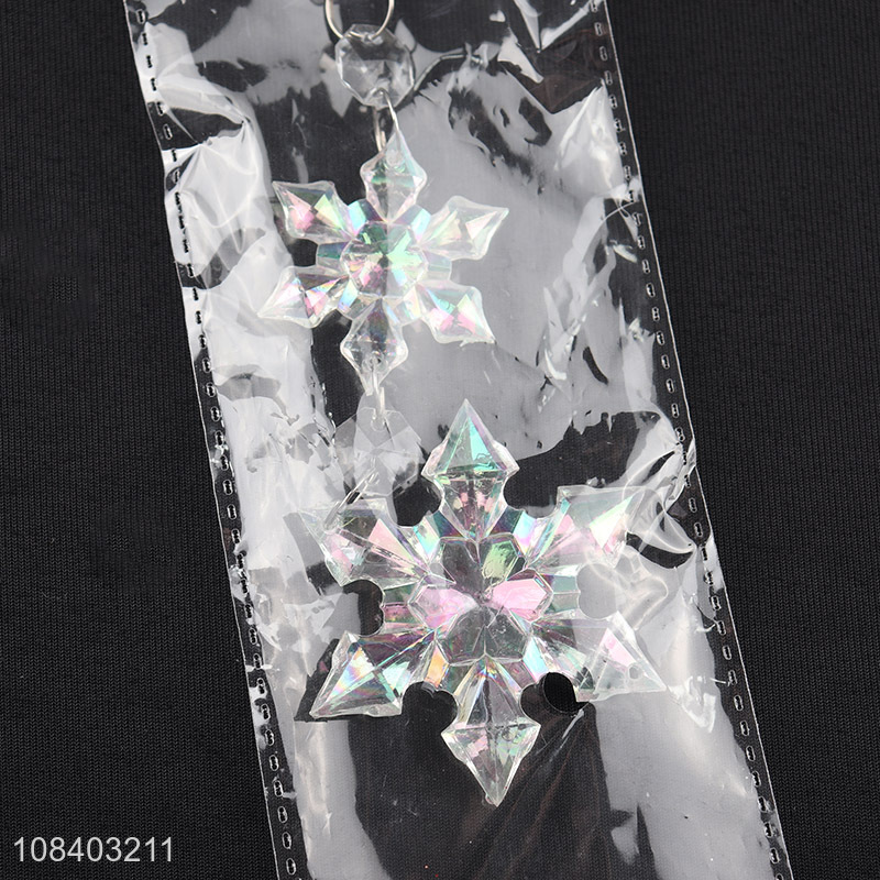 New arrival plastic christmas decoration hanging ornaments