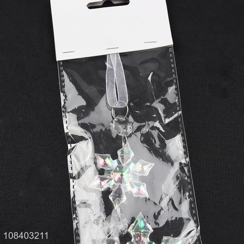 New arrival plastic christmas decoration hanging ornaments