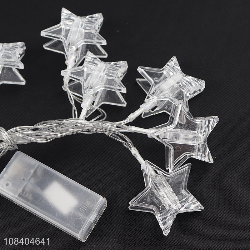 Wholesale christmas string lights with battery party ornaments