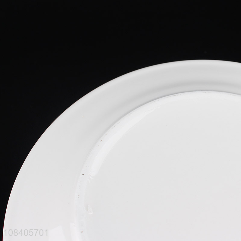 Wholesale from china white household dinnerware plate