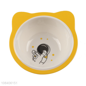 New arrival cute cat-ear bowl baby food-grade melamine bowl