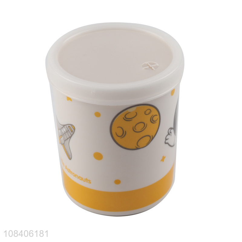 Low price wholesale melamine mug baby water cup with lid