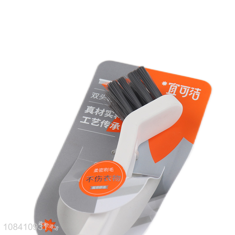 Factory direct sale multipurpose double-head shoe brush for home