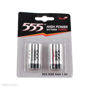 New arrival size AAA high power batteries for sale