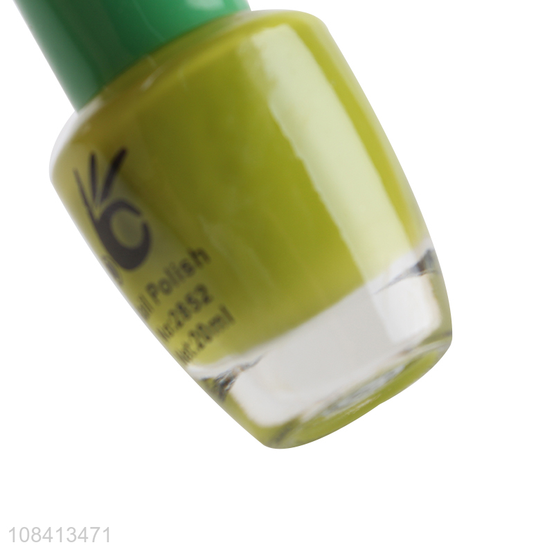 China wholesale multicolor 20ml nail beauty nail polish