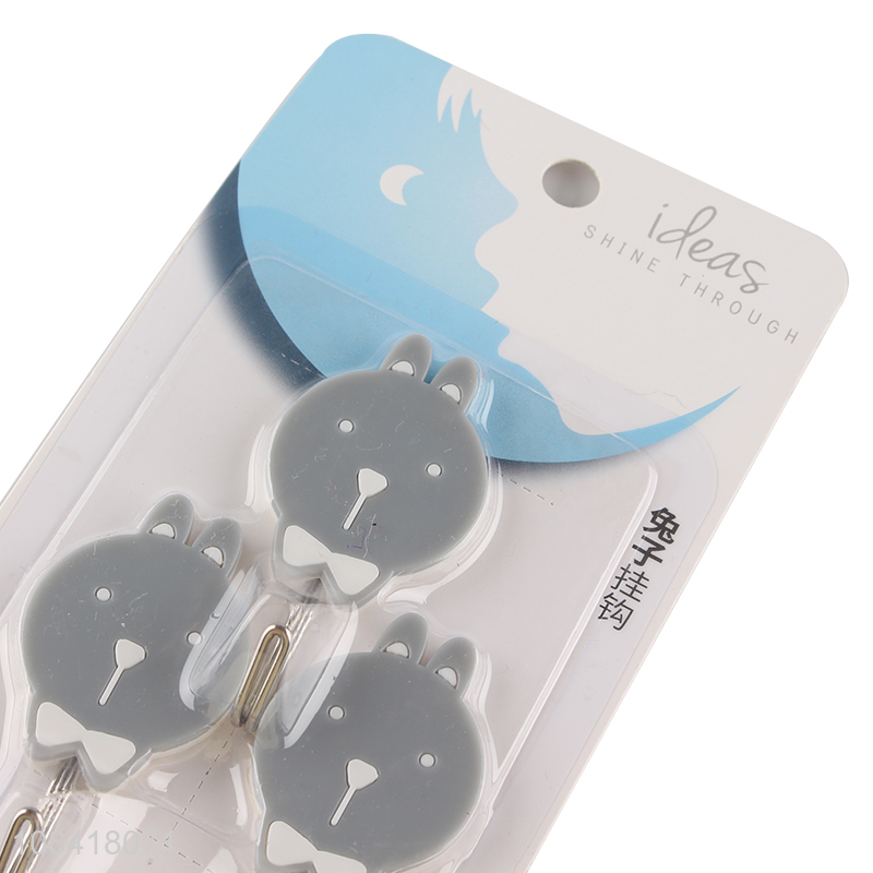 Hot selling cute bunny sticky hooks fashion decor hooks