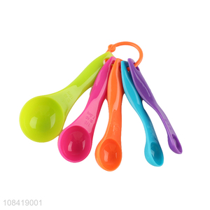 Yiwu factory multicolor measuring spoon set for sale