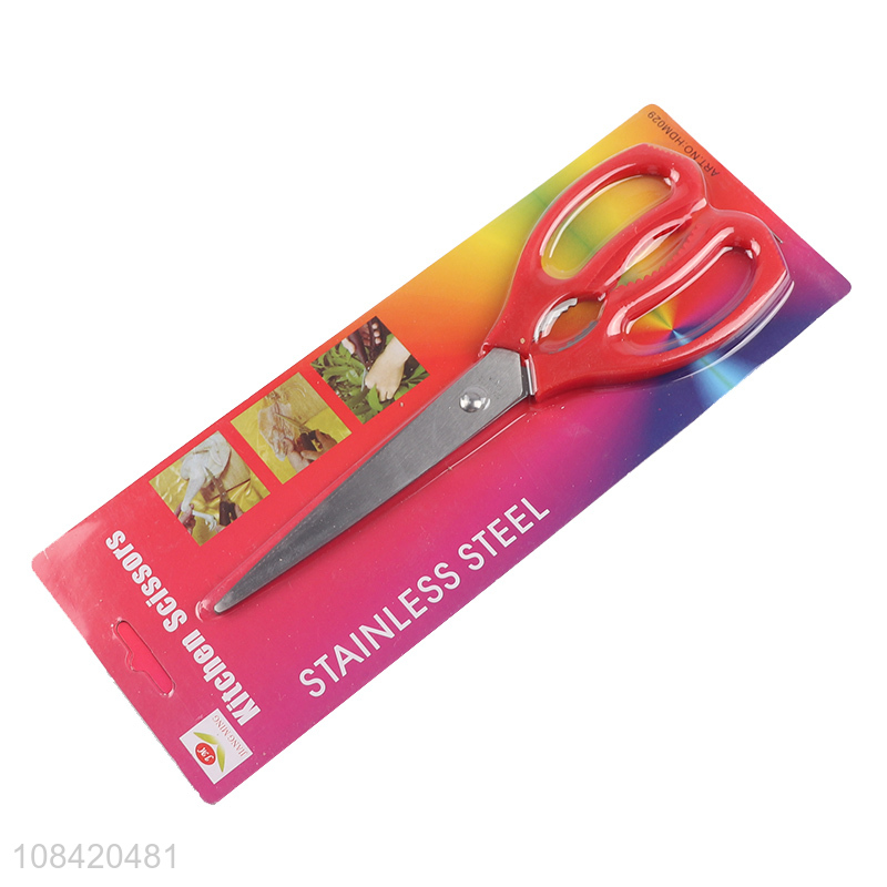 Factory supply stainless steel kitchen scissors garden scissors