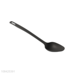 High quality long handle nylon cooking spoon nylon mixing spoon