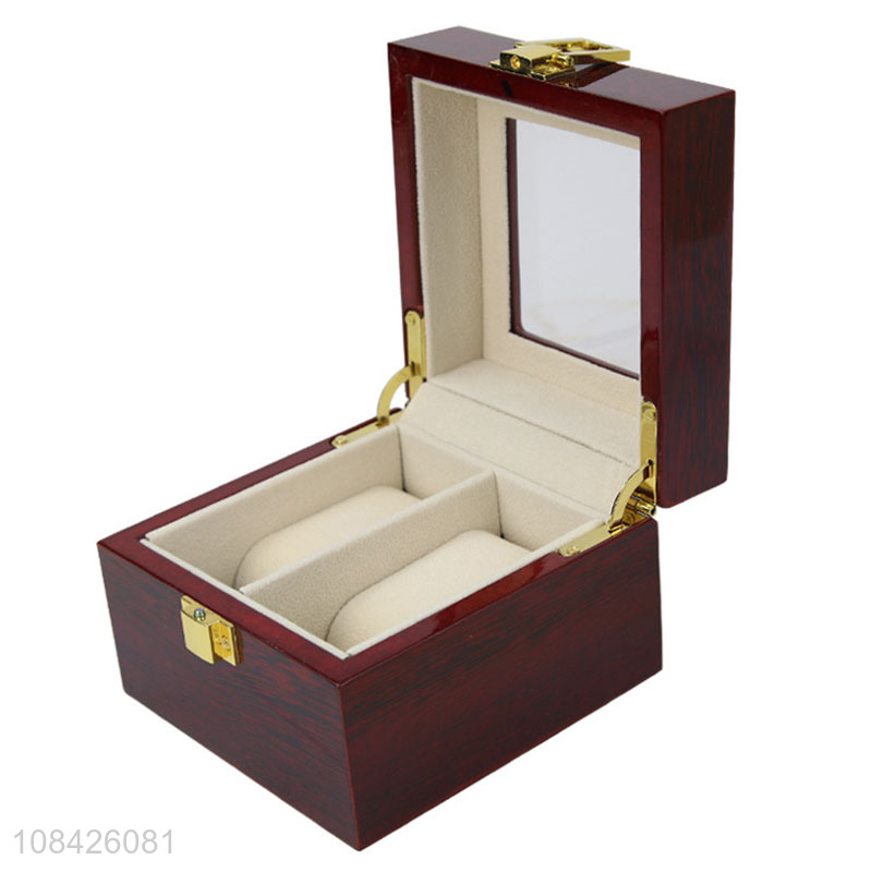 Factory price wooden watch case watch storage box