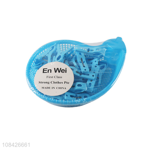 Yiwu wholesale plastic strong clothes clips