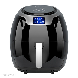 Custom logo 200-220V 1800W 5.3L family size air fryer oiless cooker