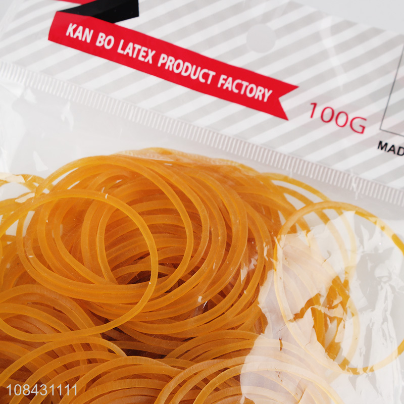 Wholesale from china natural yellow rubber bands for daily use