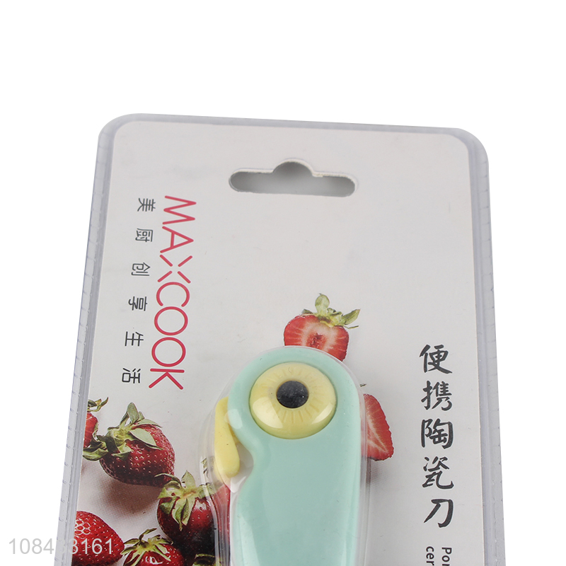 Factory price ABS ceramic knife portable fruit knife