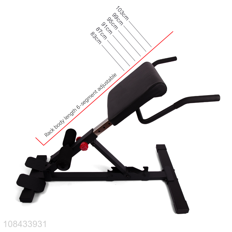 Wholesale commercial 3 gears adjustment Roman chair back extension gym equipment